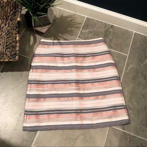 LOFT striped woden knited skirt